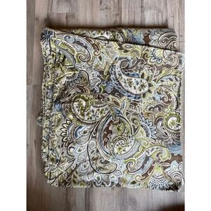 Raymond Waites Paisley Print Decorative in Brown, Green & Blue Duvet